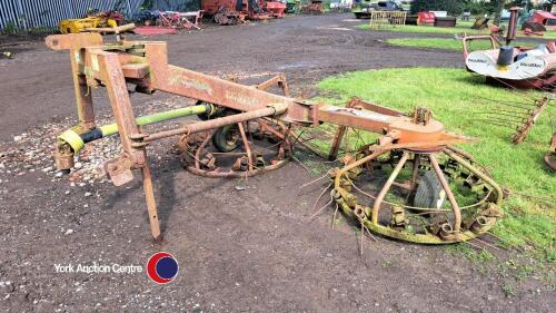 Fransgard 3.9m combi rake with PTO shaft, spares