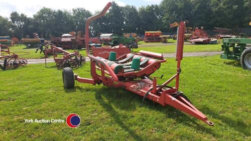 Taarup 7420 bale wrapper, control box in office
