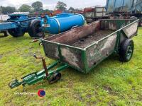 Green car trailer - 2
