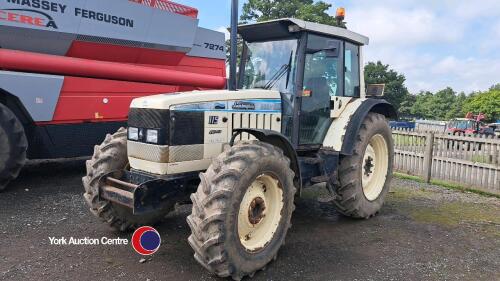 Lamborghini Formula 115 4wd tractor, P831 TNV, V5 present, 2 owners from new. 3550 hrs may go up as still in use. Good condition. Creeper gears, pickup hitch, minor electrical fault on draft control depth sensor. All other electrics tested but ran out of 
