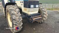 Lamborghini Formula 115 4wd tractor, P831 TNV, V5 present, 2 owners from new. 3550 hrs may go up as still in use. Good condition. Creeper gears, pickup hitch, minor electrical fault on draft control depth sensor. All other electrics tested but ran out of - 2