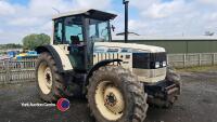Lamborghini Formula 115 4wd tractor, P831 TNV, V5 present, 2 owners from new. 3550 hrs may go up as still in use. Good condition. Creeper gears, pickup hitch, minor electrical fault on draft control depth sensor. All other electrics tested but ran out of - 3