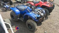 Yamaha Grizzly 125cc quad bike - key in office