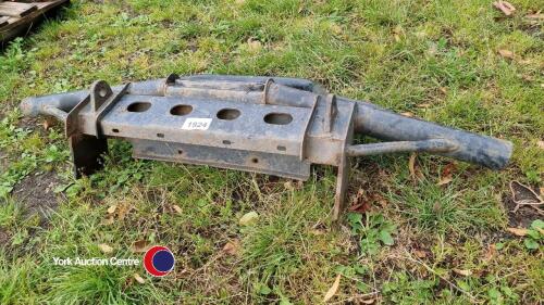 Land Rover winch bumper