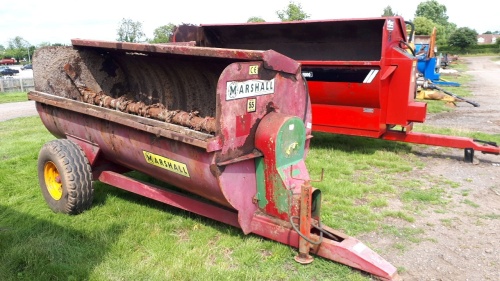 Marshall 5.5 muck spreader
