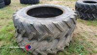 2 tyres 16.9R38