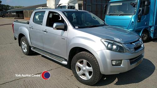 2014 Isuzu D-Max Yukon 2.5 Twin Turbo crew cab pickup - YH14FVE -00’s 170063 - MOT 16.04.25 - service history - 1 former keeper - HPi clear - V5 in office