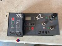 Taarup 7120 wrapper with control box and remote in office - 5