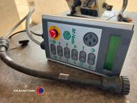 McHale 998 wrapper, working order, control box and chain in office - 7