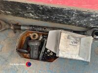 Lamborghini Formula 115 4wd tractor, P831 TNV, V5 present, 2 owners from new. 3550 hrs may go up as still in use. Good condition. Creeper gears, pickup hitch, minor electrical fault on draft control depth sensor. All other electrics tested but ran out of - 7