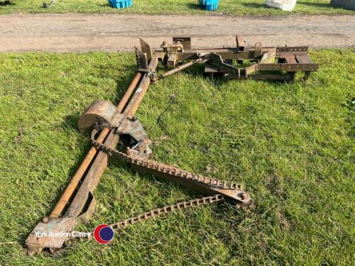 Parmiter post knocker, tractor linkage and Manitou brackets