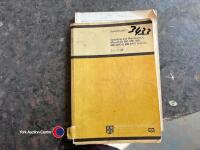 Quantity of David Brown 990 Tractor Parts (PTO Guard, Pump, Handbook), manual in office - 3
