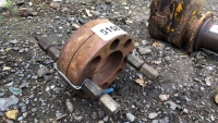 Pair of Massey Ferguson dual wheel spacers and 12 extension bolts