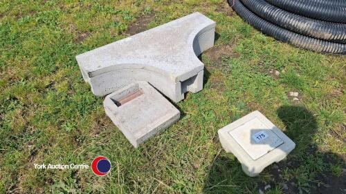 Concrete drain covers