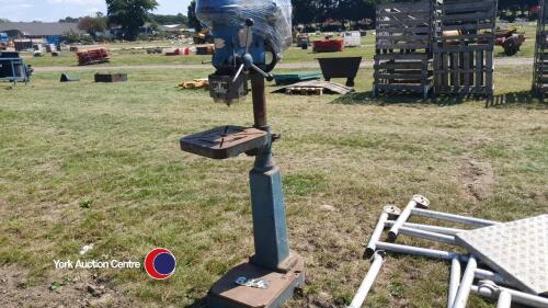 Progress 3ph floor standing pillar drill, gwo