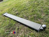 Forklift attachment for moving trailers, machinery etc - 2