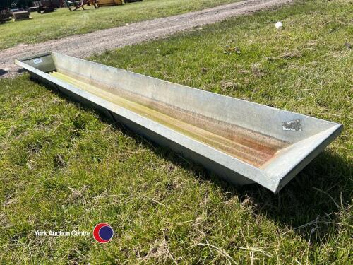 Galvanised sheep footbath