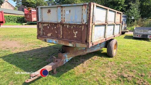 Weeks 5T steel body Hi Lift tipping trailer