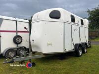 Cheval Liberte 4004 horse trailer for 3 to 4 horses. Good floor / ramp / tyres etc. Easy to tow. - trailer parts in office