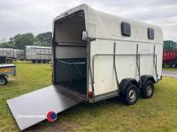 Cheval Liberte 4004 horse trailer for 3 to 4 horses. Good floor / ramp / tyres etc. Easy to tow. - trailer parts in office - 4