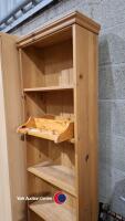 Pine bookcase, small pine shelf - 2