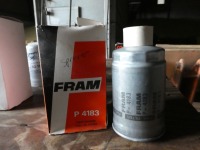 Fram P-4183 fuel filter (unused)