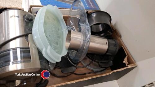 Food steamer plus Sage jam making machine