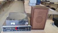 Lloytron music centre with 8-track and speaker