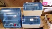 3 Lotus Professional motor detection hand towel dispenser