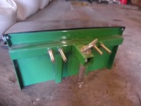 John Deere tractor tool box