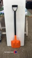 Plastic muck shovel - 2
