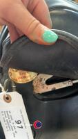 18 inch, black GP Saddle by Kings (The Crown Saddlers) 8.5 inch D to D Lovely comfortable saddle - 2