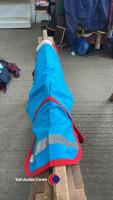 3ft6' No fill turnout rug - blue - 4