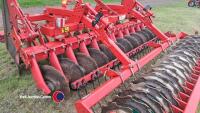 Kverneland Qualidisc 3000 3m disc cultivator c/w press packer, 2013, pins in office - 4