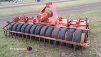 Kuhn HR302R M power harrow c/w tyre packer, PTO and pins in office - 2