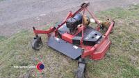 Tecma 1.2m field topper for compact tractor, 2003 - 2