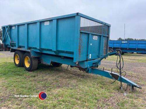 Armstrong and Holmes 14T twin axle grain tipping trailer 2003