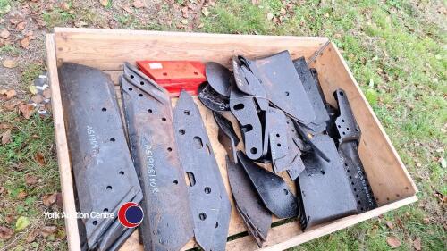 Box of Maschio new plough parts