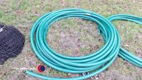 High pressure hose, internal diameter 1.25', external 1.5', approx 100ft - 2