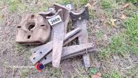 Qty of power harrow blades etc