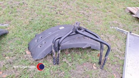 Pair of JCB mudguards