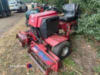 Toro 216 triple cylinder mower, Perkins 3 cylinder diesel engine, key in office - 2