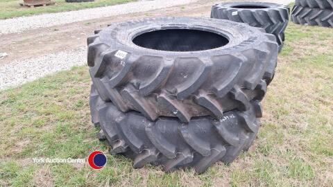 Pair 16.9R30 new Alliance tyres