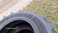 Pair 13.6R24 new type Continental tyres - 3