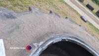 Pair of tractor tyres 460/85/38 - 3