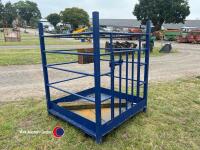 New man basket to fit pallet tines - 4