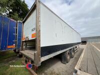 45ft tri-axle tandem axle box trailer - 5