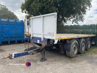 20ft tri axle drawbar trailer - 2