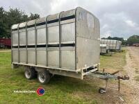 Ifor Williams DP1206G 12ft 3500kg cattle trailer