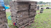 Pallet of wooden chocks - 2